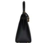 HERMÈS KELLY SELLIER 28 BLACK EPSOM GOLD HARDWARE