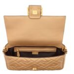 FENDI BAGUETTE NAPPA LEATHER BAG