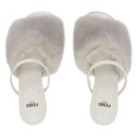 FENDI FIRST MINK HIGH-HEEL SANDALS