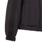 FENDI WINDBREAKER BLACK NYLON JACKET