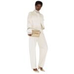 FENDI BLOUSON WHITE FF DENIM JACKET