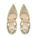 FENDI COLIBRÌ RHINESTONE HIGH-HEELED SLINGBACKS