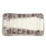 HERMÈS BIRKIN 25 HIMALAYA NILOTICUS CROCODILE PALLADIUM HARDWARE