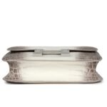HERMÈS CONSTANCE 1-24 HIMALAYA MATTE NILOTICUS CROCODILE PALLADIUM HARDWARE