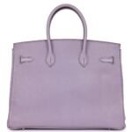 VINTAGE HERMÈS BIRKIN 35 LILAC CHEVRE MYSORE PALLADIUM HARDWARE