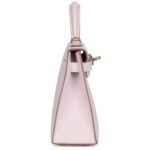 HERMÈS SPECIAL ORDER (HSS) KELLY SELLIER 20 MAUVE PALE VERSO CHEVRE MYSORE PERMABRASS HARDWARE