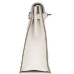 HERMÈS KELLY DANSE GRIS PALE SWIFT PALLADIUM HARDWARE