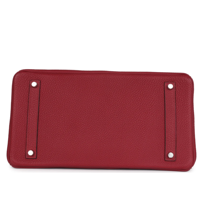 HERMÈS BIRKIN 35 ROUGE GRENAT TOGO PALLADIUM HARDWARE