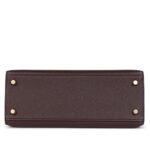 HERMÈS KELLY SELLIER 25 ROUGE SELLIER EPSOM GOLD HARDWARE