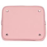 HERMÈS PICOTIN 22 ROSE SAKURA CLEMENCE PALLADIUM HARDWARE