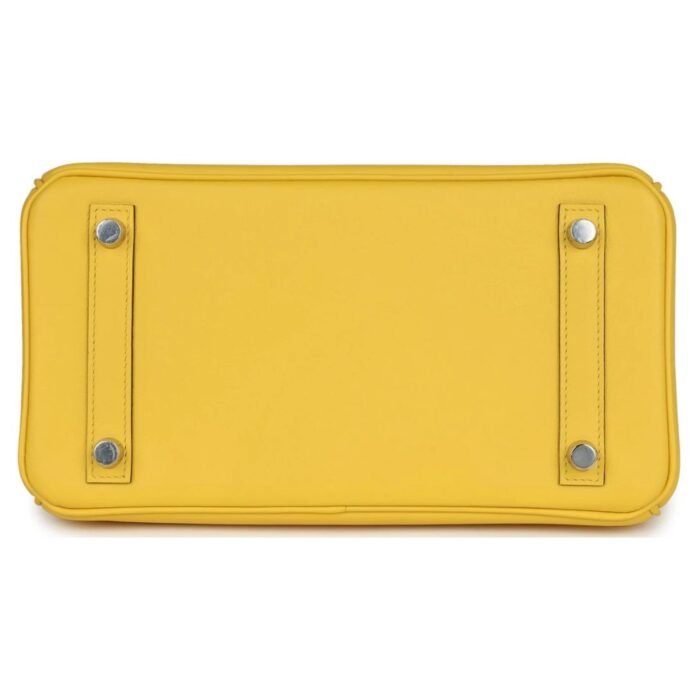 HERMÈS BIRKIN 25 JAUNE DE NAPLES SWIFT PALLADIUM HARDWARE (Copy)