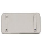 HERMÈS BIRKIN 25 GRIS PALE TOGO PALLADIUM HARDWARE