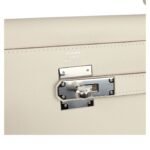 HERMÈS KELLY SELLIER 32 CRAIE EPSOM PALLADIUM HARDWARE