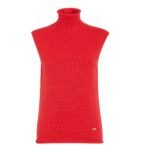 FENDI TWIN SET RED CASHMERE