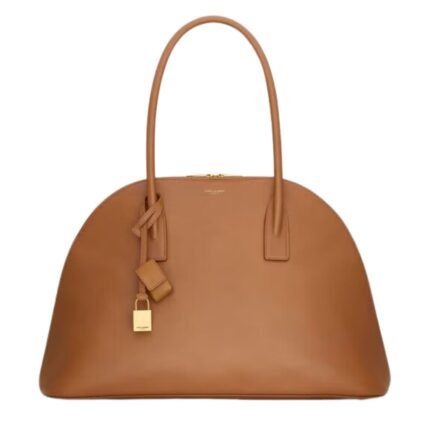 SAINT LAURENT DUFFLE SAC DE JOUR IN SUPPLE GRAINED LEATHER