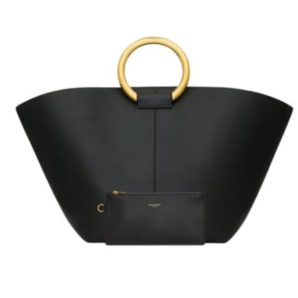 SAINT LAURENT MAXI TOTE IN SMOOTH LEATHER