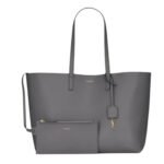 SAINT LAURENT SHOPPING LEATHER BAG