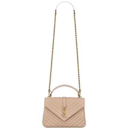 SAINT LAURENT COLLEGE MEDIUM IN QUILTED LEATHER