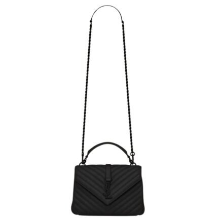 SAINT LAURENT COLLEGE MEDIUM IN QUILTED LEATHER