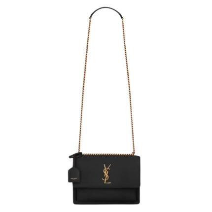 SAINT LAURENT SUNSET MEDIUM IN SMOOTH LEATHER