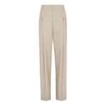 FENDI MICRO CHECK WOOL PANTS