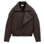 SAINT LAURENT BOMBER JACKET IN LAMBSKIN