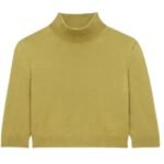 SAINT LAURENT CROP TOP IN WOOL