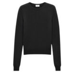 SAINT LAURENT OPENWORK SWEATER IN CASHMERE