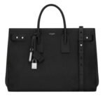 SAINT LAURENT SAC DE JOUR THIN LARGE IN GRAINED LEATHER
