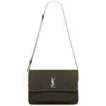 SAINT LAURENT NIKI MESSENGER IN CANVAS
