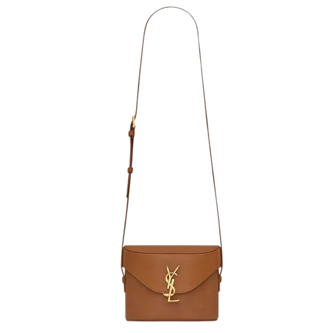 1 SAINT LAURENT JUNE BOX IN SMOOTH LEATHER