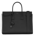 SAINT LAURENT SAC DE JOUR LARGE IN GRAINED LEATHER