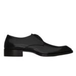 SAINT LAURENT VADIM DERBIES IN GLAZED LEATHER