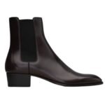 SAINT LAURENT WYATT CHELSEA BOOTS IN SMOOTH LEATHER