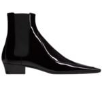 SAINT LAURENT PAOLO CHELSEA BOOTS IN PATENT LEATHER