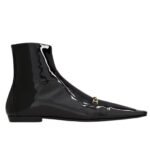 SAINT LAURENT MILTON BOOTS IN PATENT LEATHER