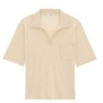 SAINT LAURENT POLO SHIRT CASSANDRE IN WOOL