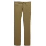 SAINT LAURENT RELAXED SLIM PANTS IN COTTON