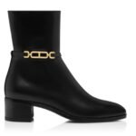 TOM FORD LEATHER WHITNEY ANKLE BOOT