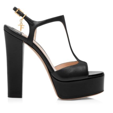 TOM FORD NAPPA LEATHER ANGELINA PLATFORM SANDAL