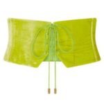 TOM FORD VISCOSE VELVET WAIST CINCHER