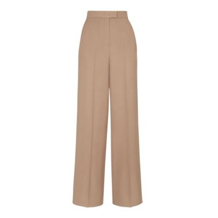 FENDI PANTS GRAIN DE POUDRE WOOL