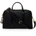 TOM FORD GRAIN LEATHER BUCKLEY BRIEFCASE