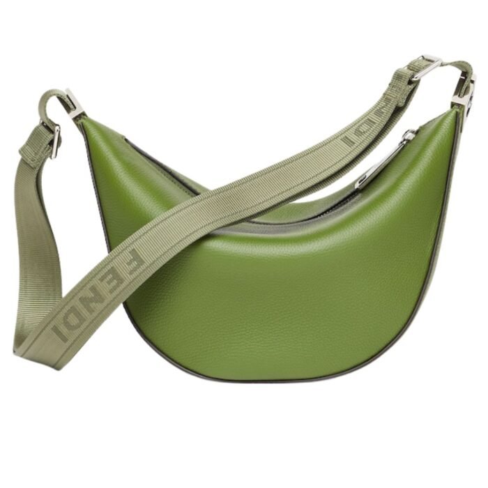 FENDI ROMA MELON SMALL LEATHER BAG