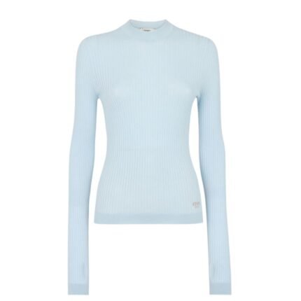 FENDI SILK AND WOOL SWEATER