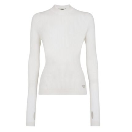 FENDI SILK AND WOOL SWEATER