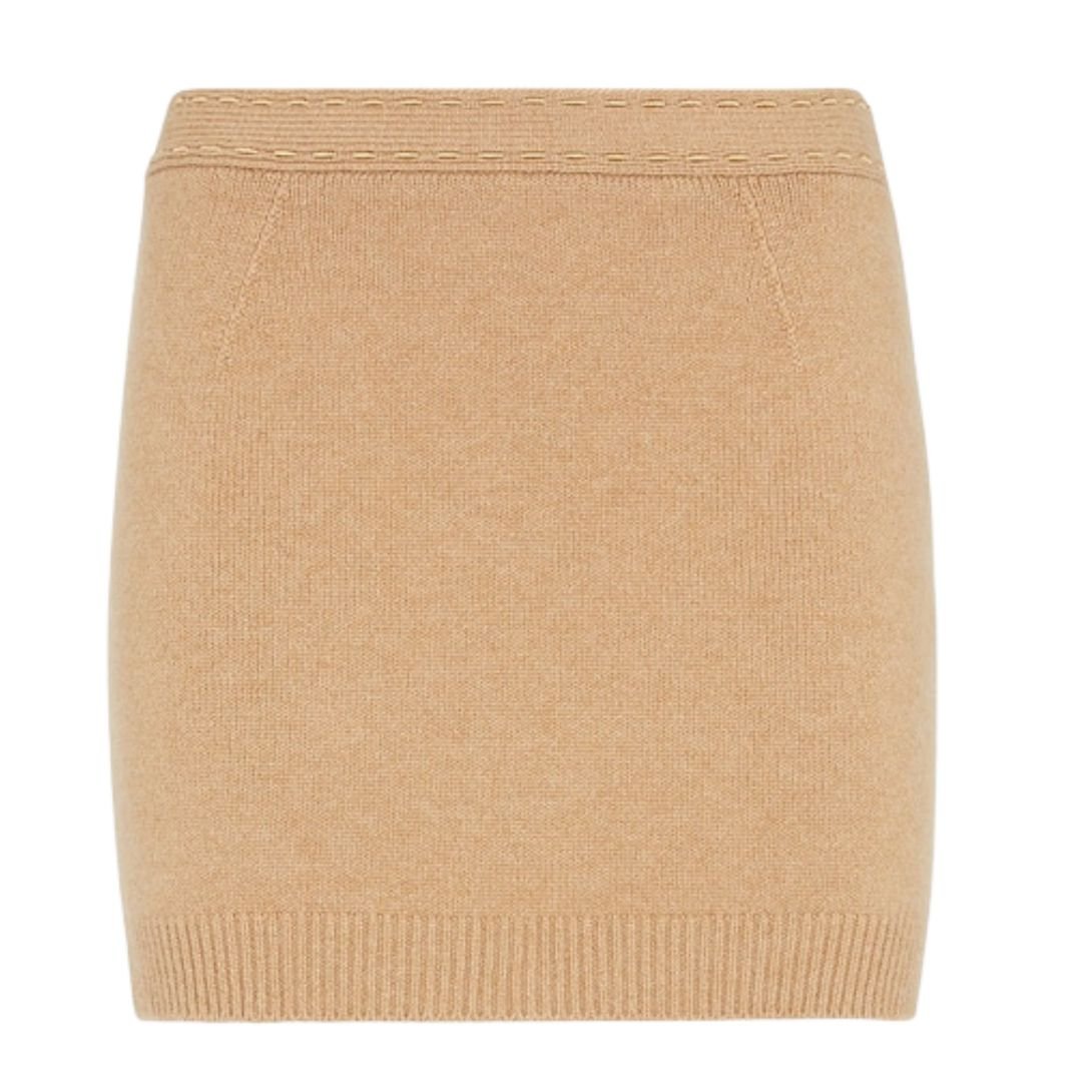 1 FENDI CASHMERE MINI SKIRT