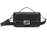 FENDI SOFT TRUNK BAGUETTE PADDED NAPPA LEATHER BAG