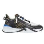 FENDI FLOW SNEAKERS LEATHER LOW-TOPS