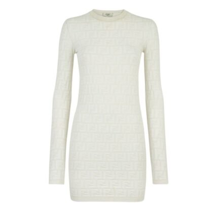 FENDI FF VISCOSE DRESS